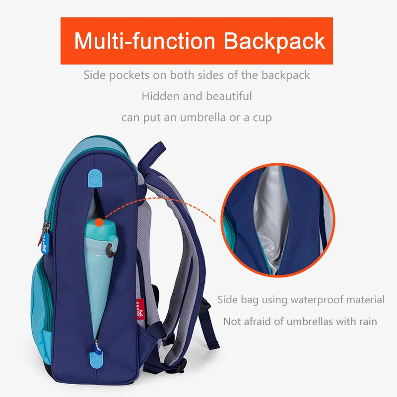 Brand New Children School Bags for Boys Dinosaur Design Waterproof School Backpacks Girls Knapsack Mochila Escolar for 6-12 Year