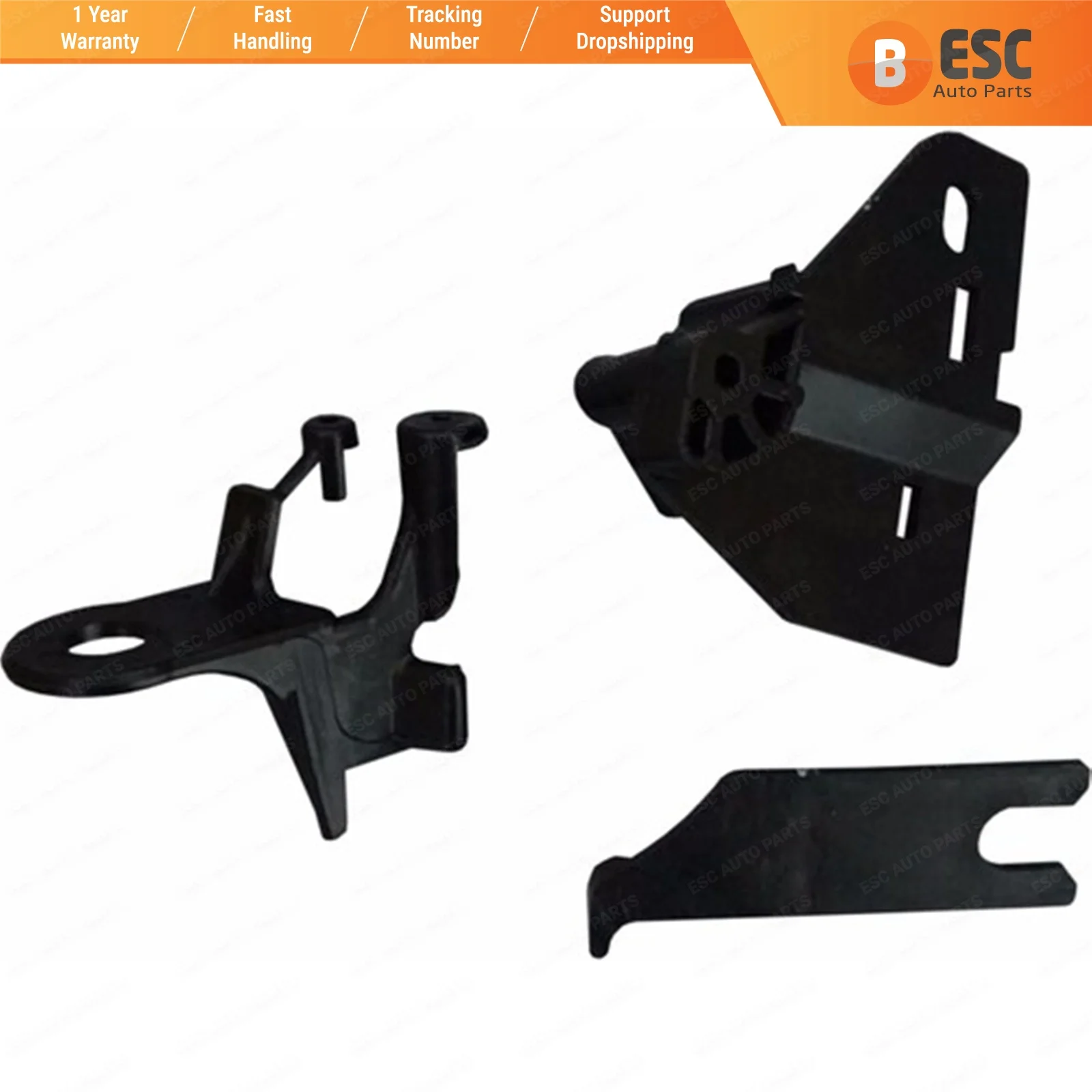 ESC EHL516 Headlight Headlamp Housing Repair Kit Left Side for Renault Clio MK4 2012-On |