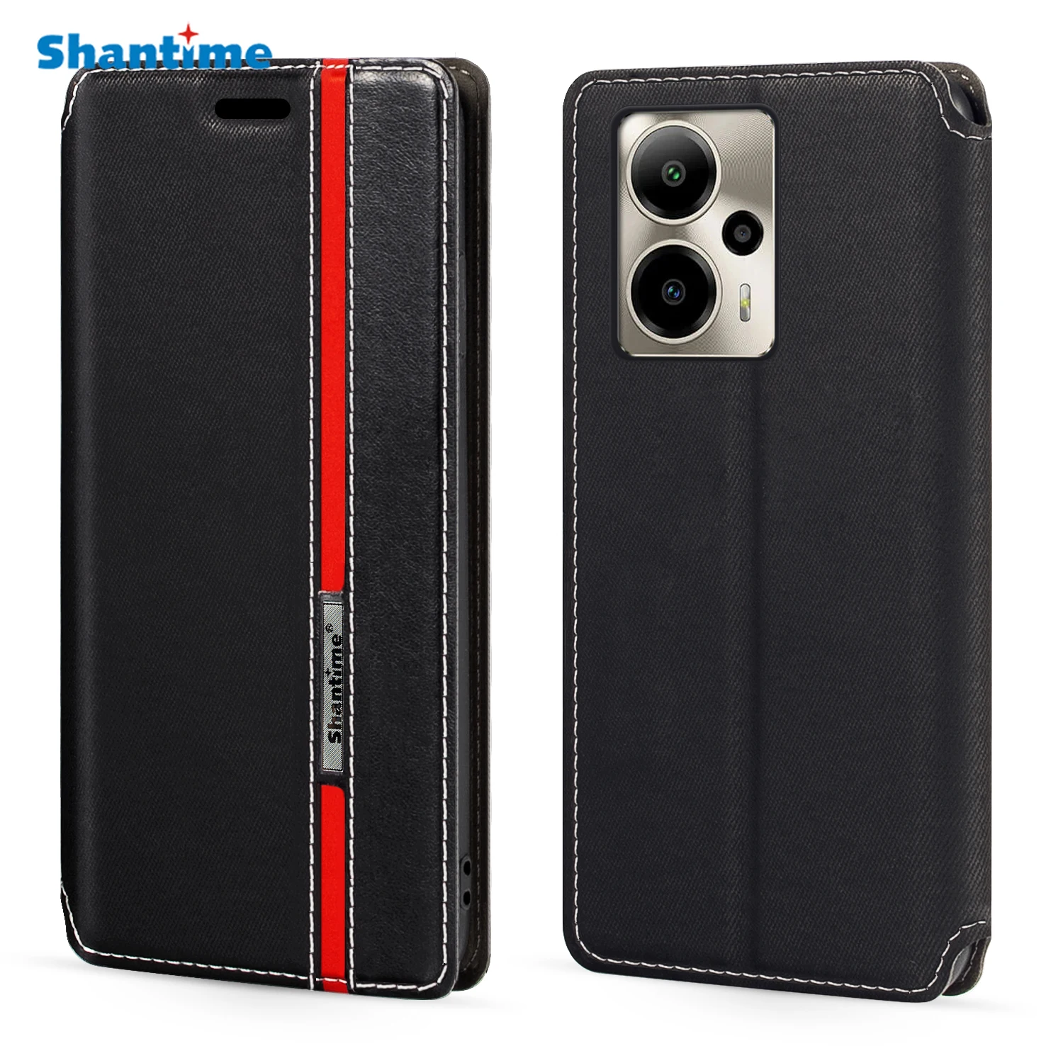 Для Cricket Outlast 5G 2024 Motivate Pro ™ Чехол многоцветный флип-чехол с магнитной застежкой и