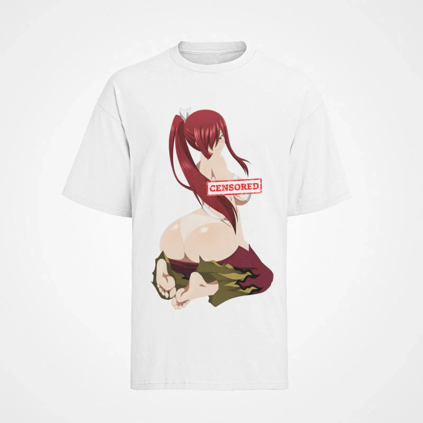 Мужская футболка Erza Scarlet Fairy Tail PEDRAZA из органического хлопка