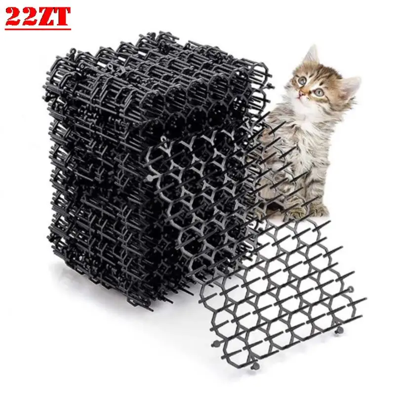 

Anti-Cat Mat Garden Cats Dogs Repellent Mats Stimulation Strips Keep Cats Away Safe Plastic Spike Garden Protection Accessories