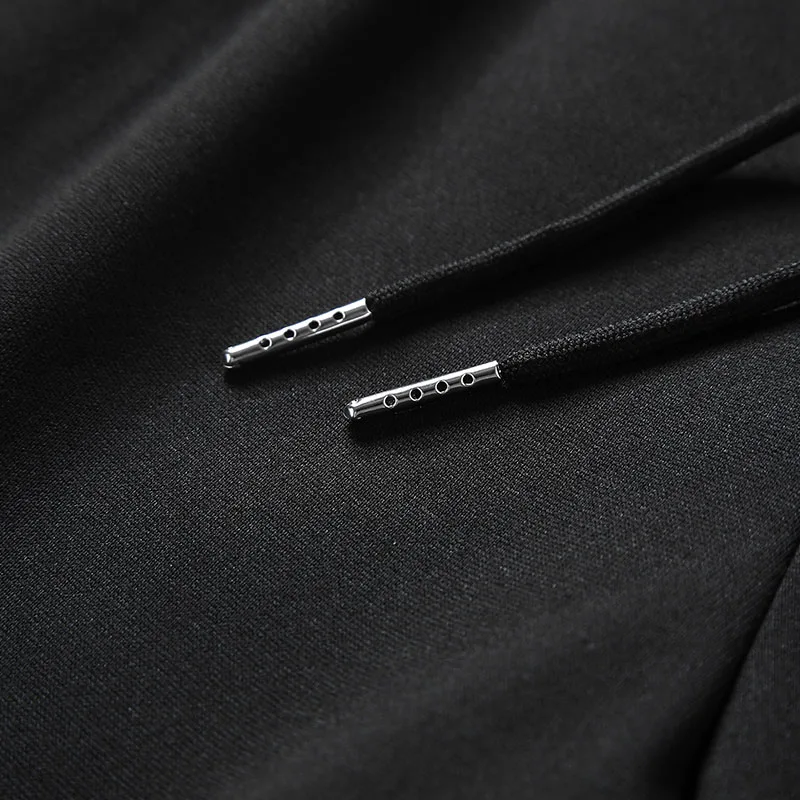 Spring Autumn Men's 2 Pieces Sets Tracksuit Hooded Sweatshirt +Drawstring Pants Male Sport Hoodies Running Casual Sportswear Men