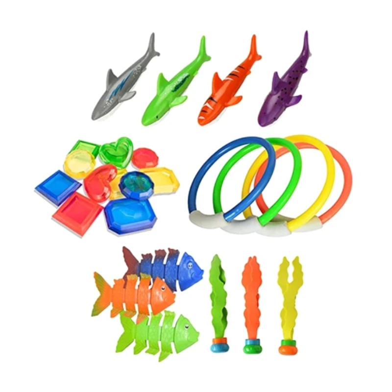 

Подводная игрушка для бассейна E65D, 26/30 шт.