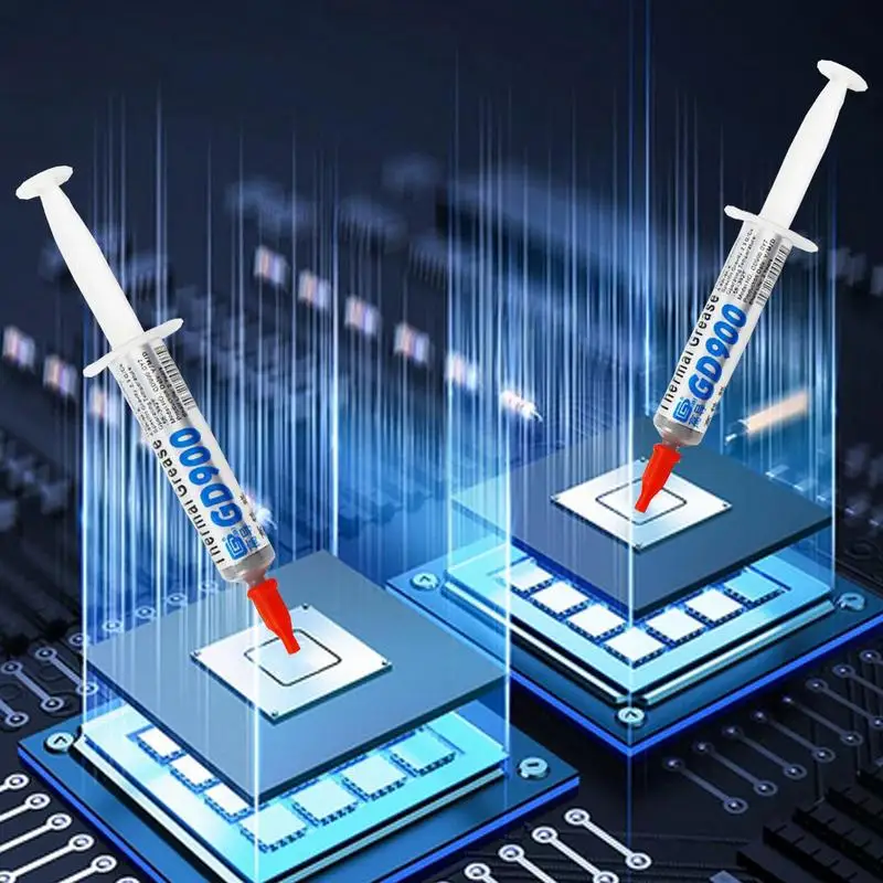 Термопроводящая паста GD900 силиконовая Термопаста для