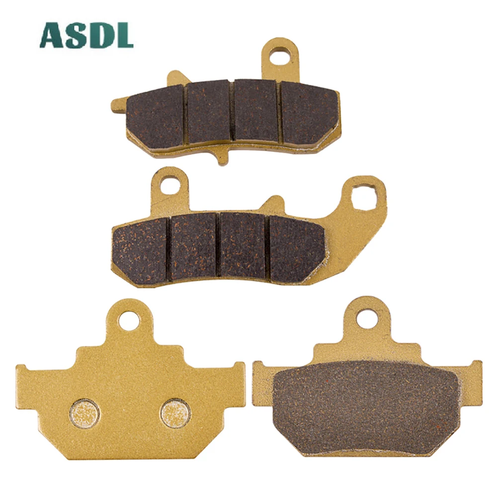 

600cc Motorcycle Front Rear Brake Pads Kit For SUZUKI DR600 DR600R DR 600 RK SN41A Rear Disc Model 1989 DR600RK 1989