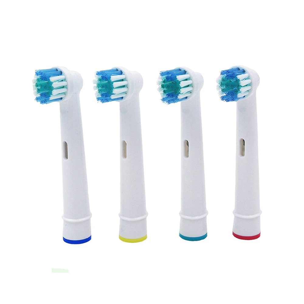 

4pcs Replacement Brush Heads for Oral B Electric Toothbrush Heads Sensitive Nozzle Clean Teeth Bristles SB-17A D25 D30 D32 4739