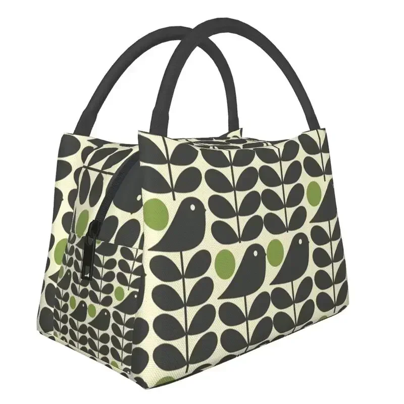 Orla Kiely Multistem Birds изолированные сумки для обеда пикника на открытом воздухе