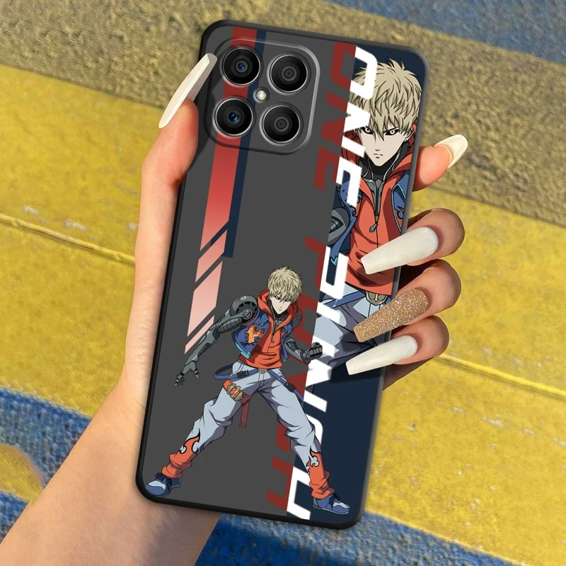 

Case For Honor 50 70 X8 X7 8X 5G X5 X6 X9 Lite X8a 80 X9a Magic 4 5 Pro One Punch-Man Drawing