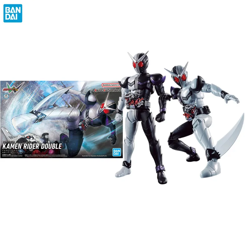 

Bandai Original Figure-rise Masked Kamen Rider Anime Figure KAMEN RIDER DOUBLE FANGJOKER Anime Action Figure Toys for Children