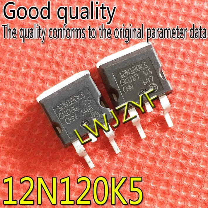 

Новинка 12N120K5 STH12N120K5-2 MOS 12A 1200V TO-263 MOSFET Быстрая доставка