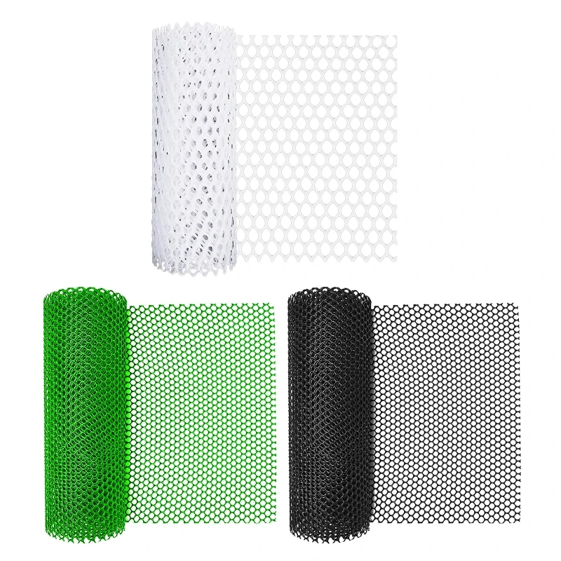 

Plastic Garden Fencing Net Hollow Breathable Hexagon Shape Mesh Accessory