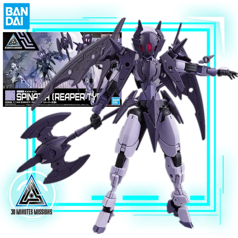 

Bandai Gundam Model Kit Anime Figure 30MM 1/144 EXM-E7 Spinatia Gunpla Action Toy Figure Toy Xmas Gift