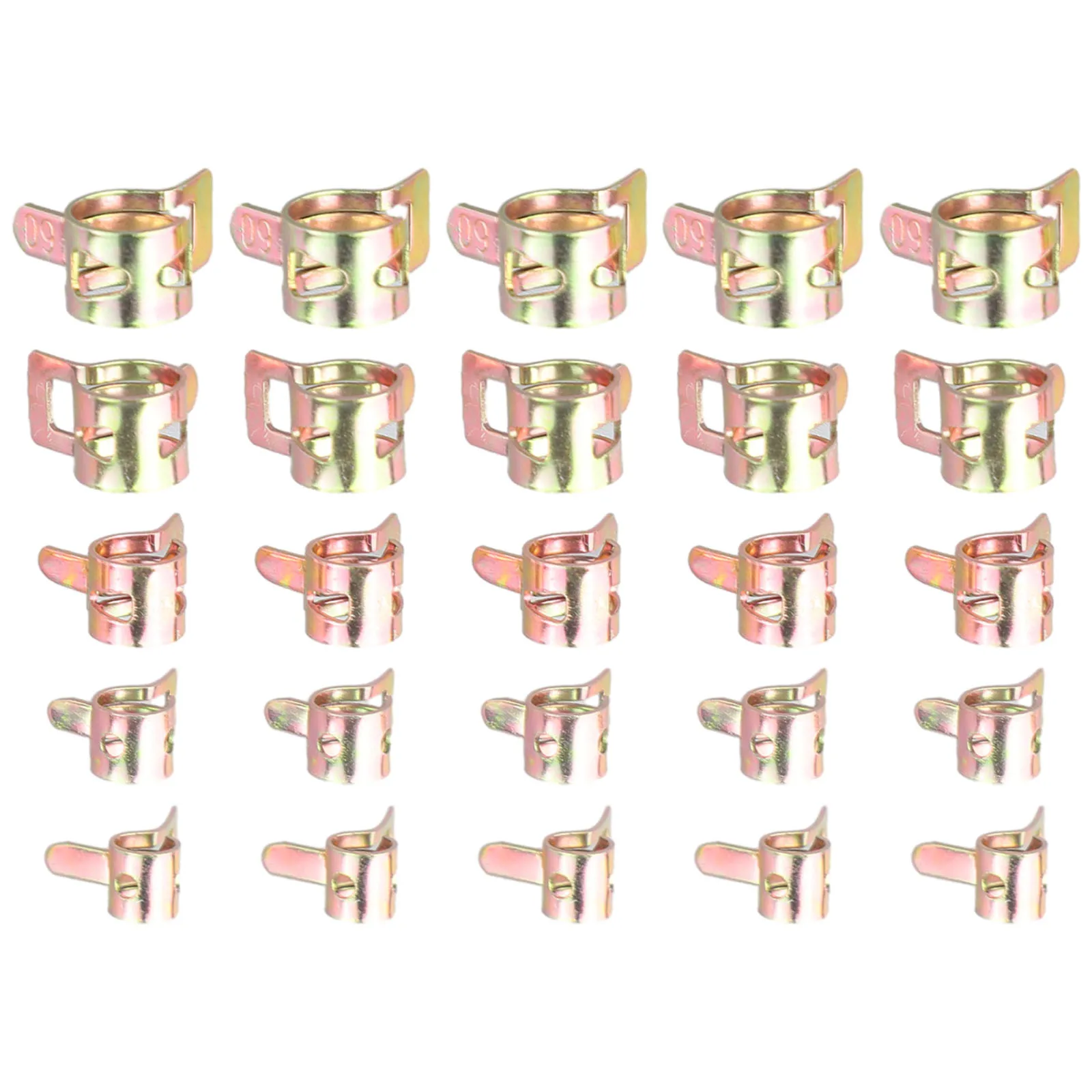 50 шт. крепеж 5/6/7/8/9 мм пружинный зажим топливные водопроводные шланги зажимы для