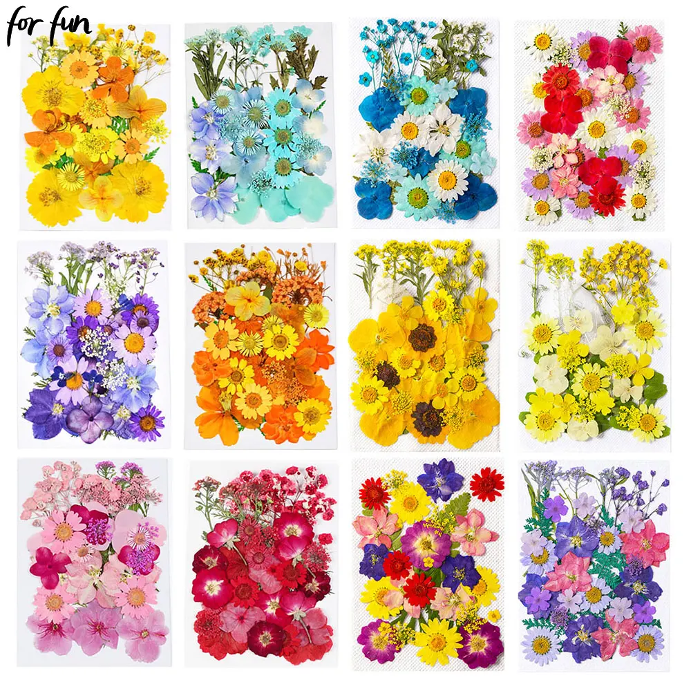 

For fun DIY Dried Flower Resin Fillings Real Flower for Home Decoration Nail Art Handicrafts Jewelry Making Resin Crafts