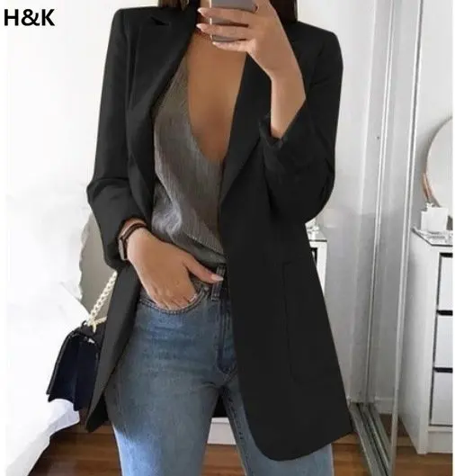 

Blazer Women Spring and Autumn Casual Suit Jacket Women's Suit