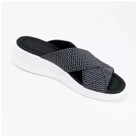

Women Sandals Premium Orthopedic 'S Shoes Flat Slipper Vintage Anti-Slip Flip Flops Ladies Plus Size 43