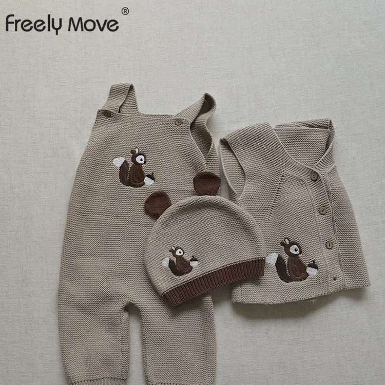 

2023 Spring Summer Baby Clothing Girl Boy Cartooon Clothes Set Newborn Romper Coat Kids Suit Outfit Costume Sets