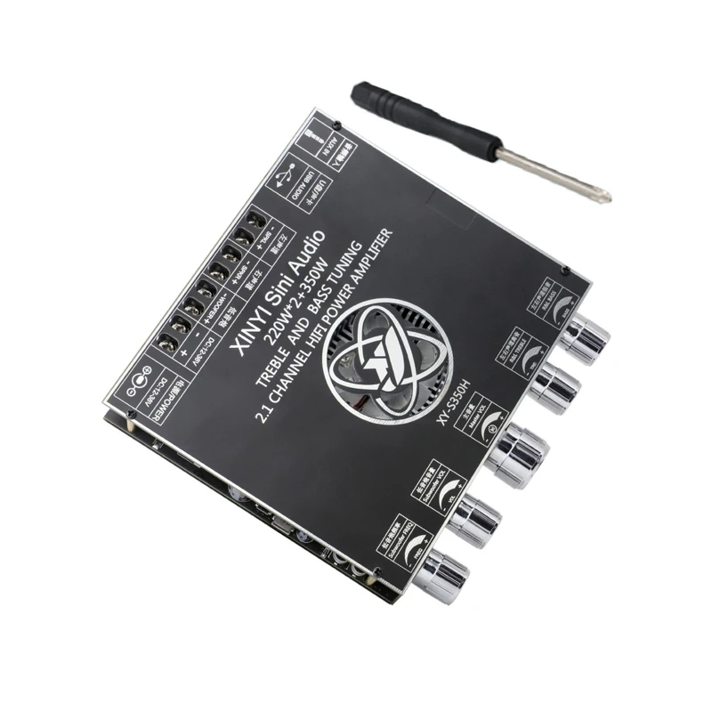 

X37E Compact Power Amplifier Board Password Setting Mini Wireless High Power Digital Amp Module for Home Passive Speakers