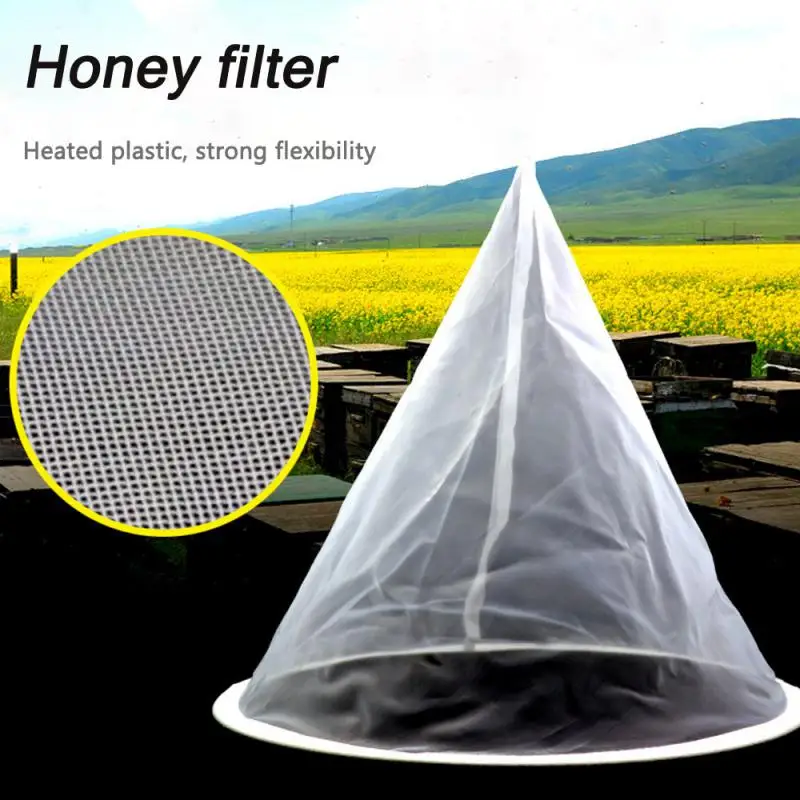 

1PCS Mesh Nylon The Bee Honey Bees Beekeeping with Special Tools Filter Impurities Filtration Cloth Fiber Filter Precision