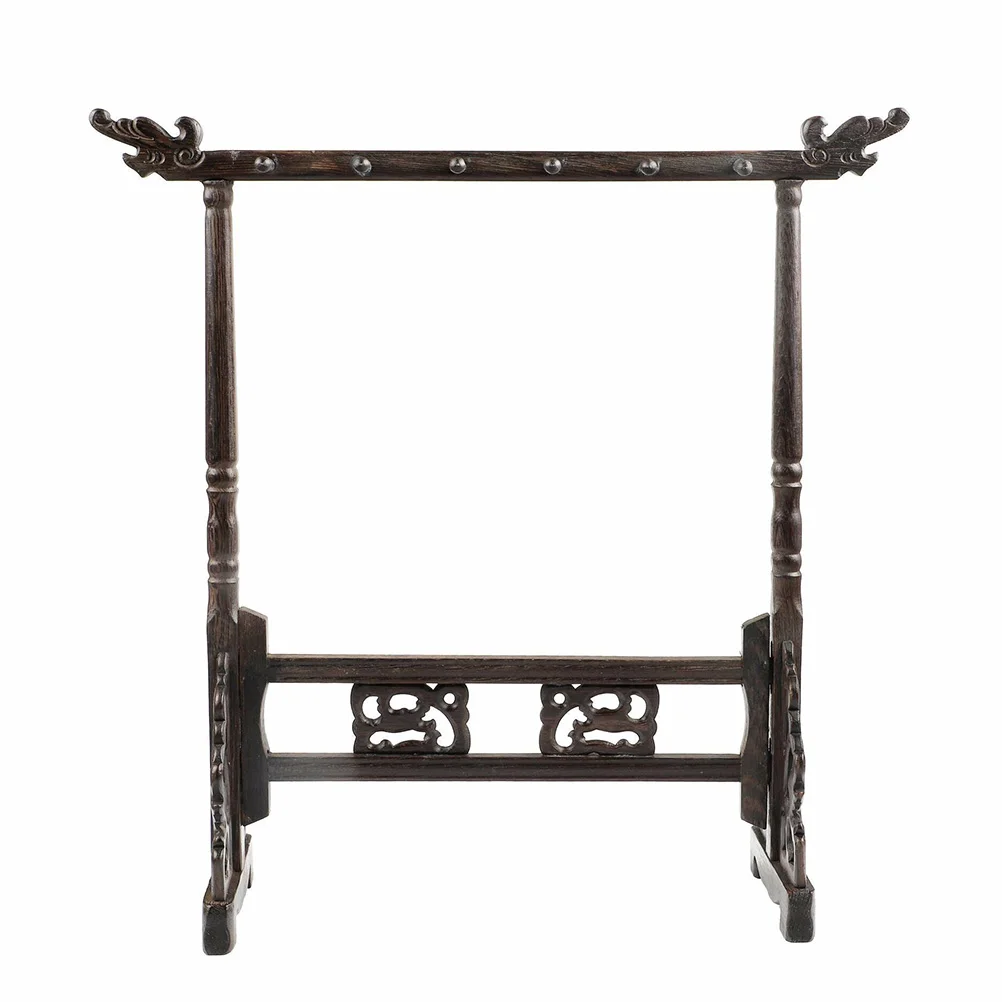 

1Pc Ink Pen Rack Brush Pen Rack Wooden Brush Pen Shelf Brush Pen Holder for Office School Home