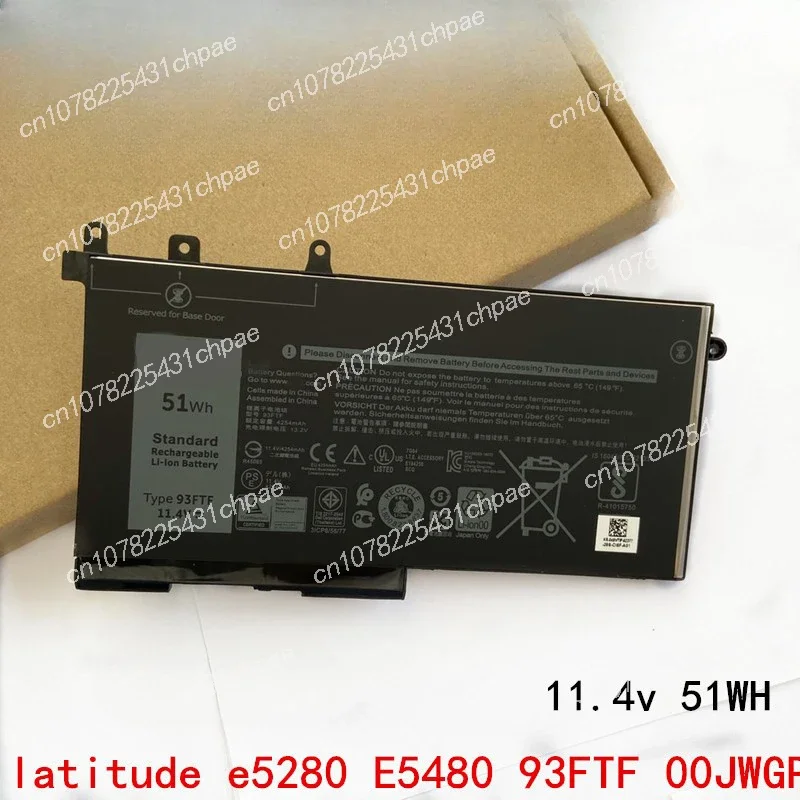 Новинка для Dell/Dell E5280 E5480 E5290 E5490 аккумулятор ноутбука 93FTF