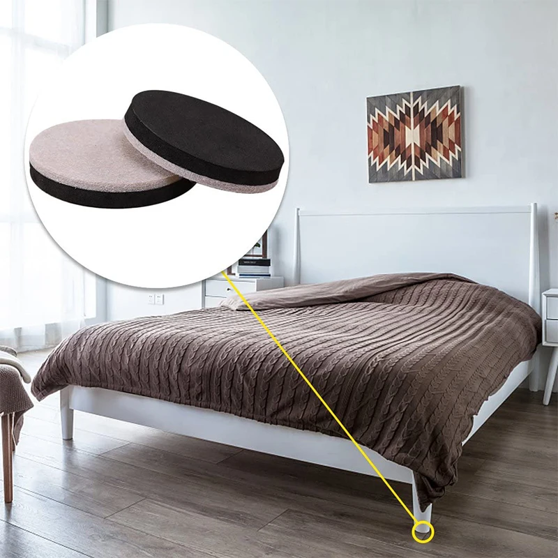 16 шт. подвижные подставки для мебели толстые войлочные слайдеры сверхпрочные