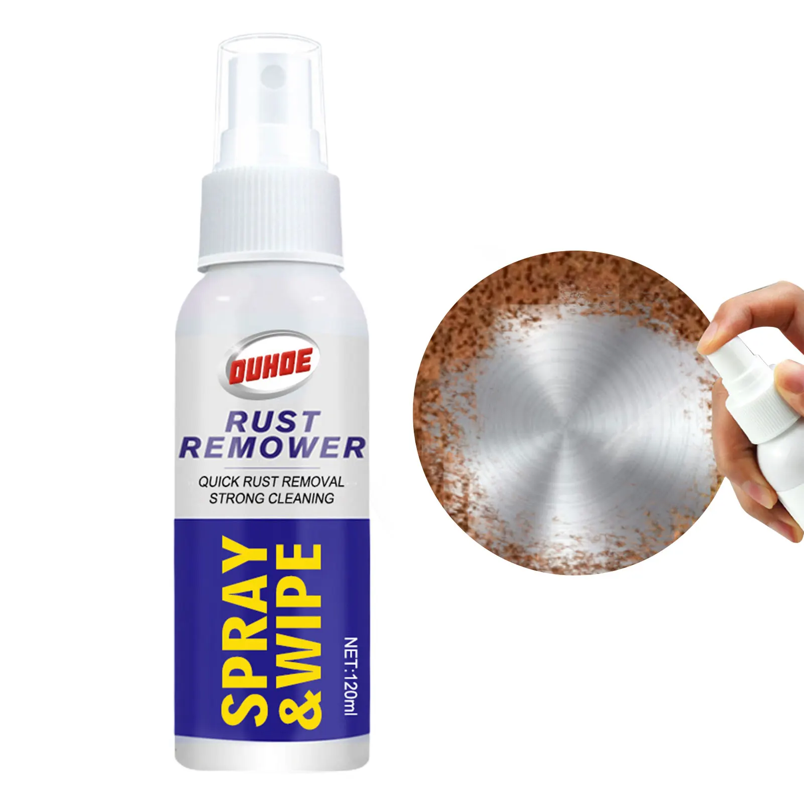 

Multi-Purpose Rust Remover Multipurpose Car Maintenance Cleaning Derusting Spray Rustout Instant Remover Spray For Car And Home