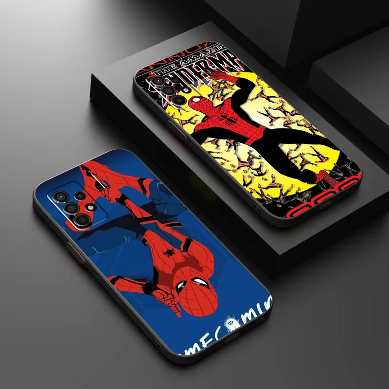 

Spider-Man: No Way Home Phone Case For Samsung Galaxy A32 4G 5G A51 4G 5G A71 4G 5G A72 4G 5G Black Funda Silicone Cover
