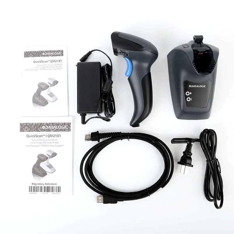 Ручной 2D-сканер штрих-кодов Datalogic QuickScan QBT2131 для розничного использования