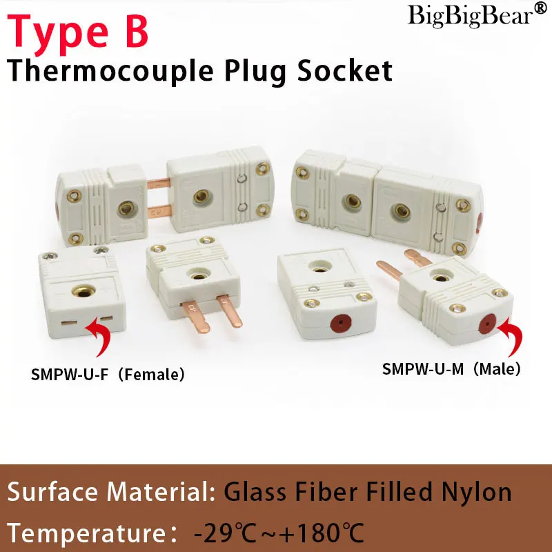 Стандартный разъем типа F B для термопары компенсационный проводной соединитель |