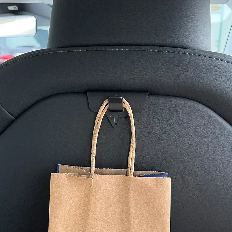 Для Tesla Model 3 Highland крючки на заднее сиденье с двойной головкой вешалка