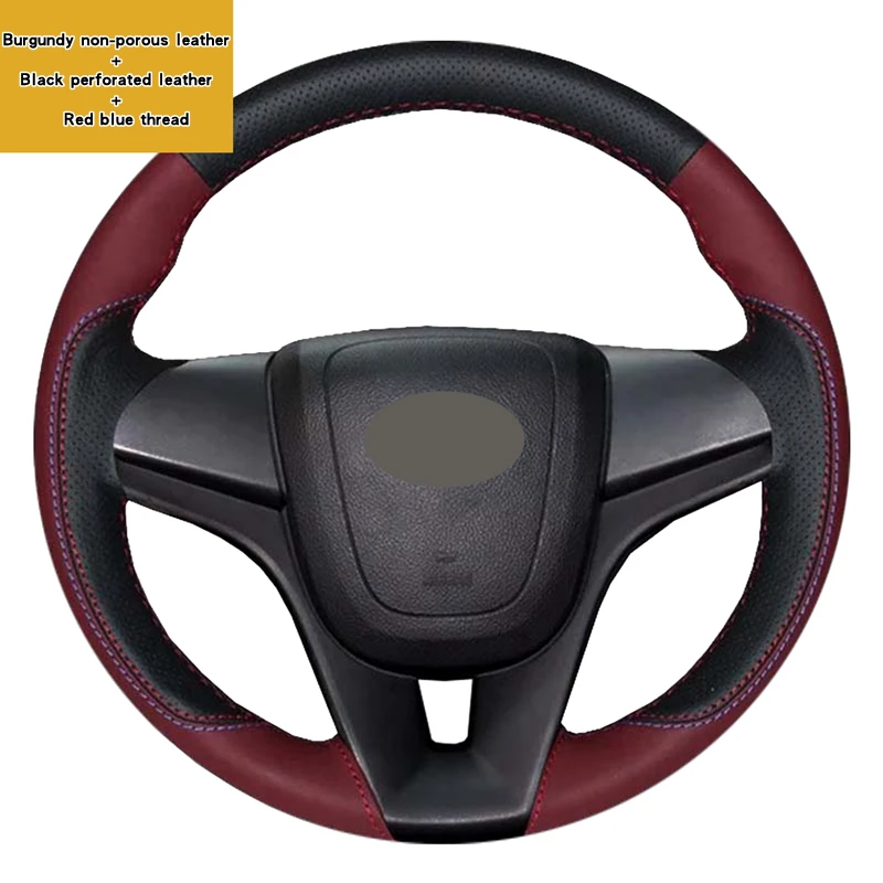 

Оплетка на руль автомобиля 100%, подходит для Chevrolet Cruze Hatchback Sedan Aveo Orlando 2009 2010-2014