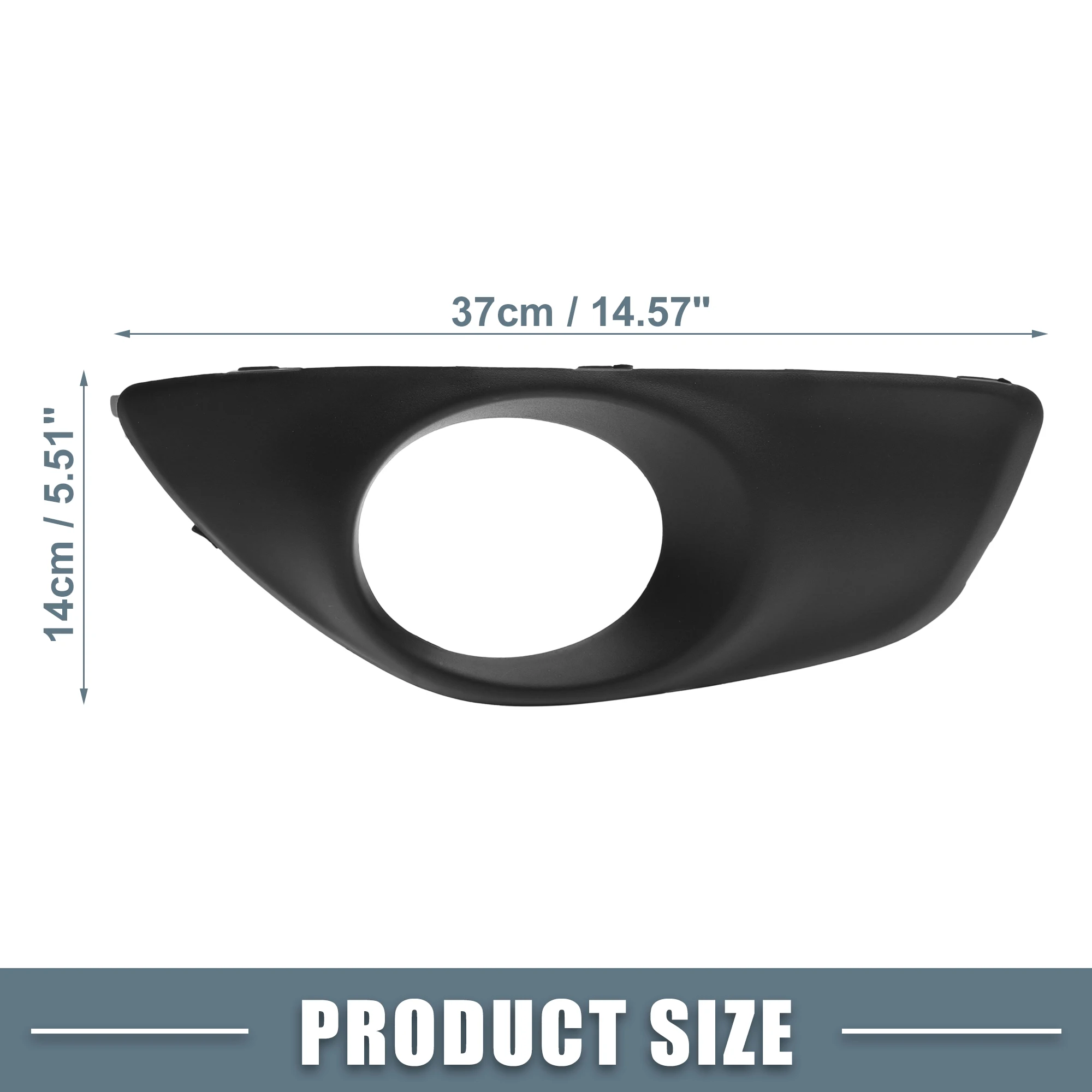 X Autohaux передняя левая и правая противотуманная задняя крышка радиатора отделка №