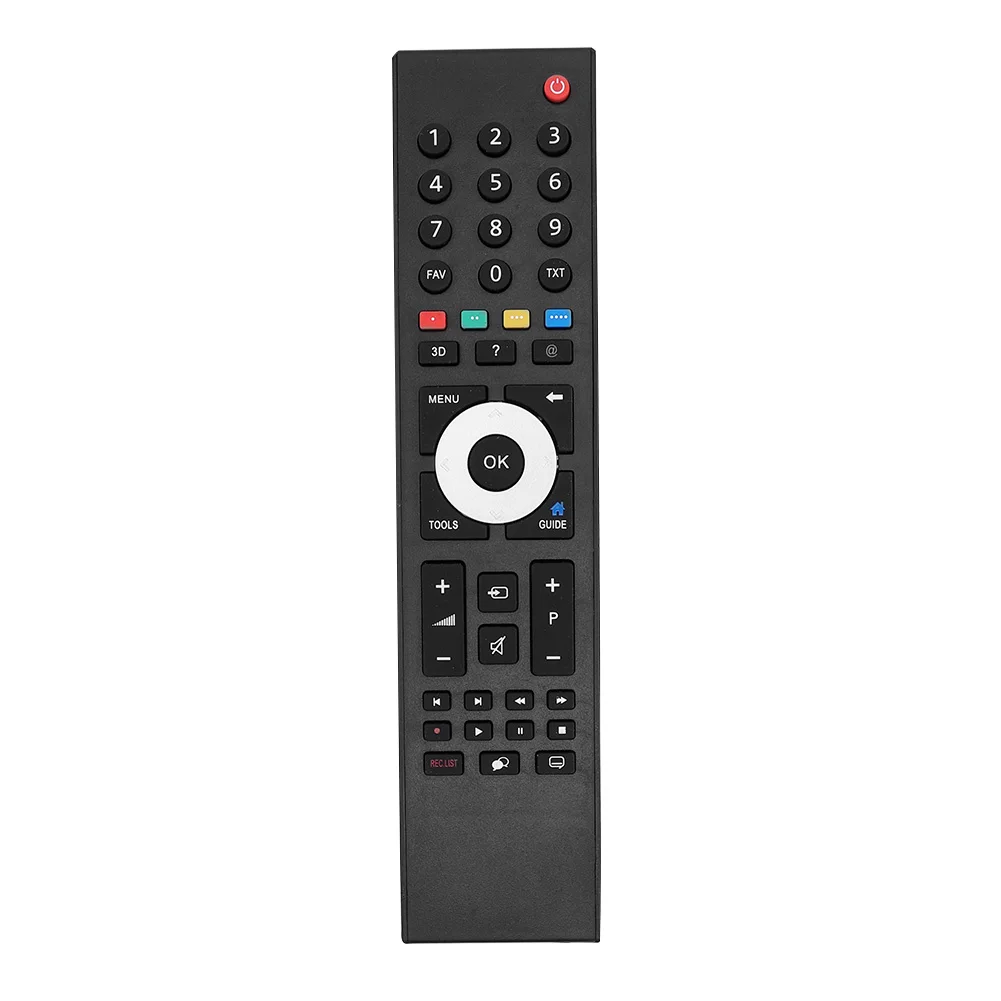 

Replacement Television Remote for Grundig TP7187R Smart TV Accessory ABS Shell Silicone Key Accessory