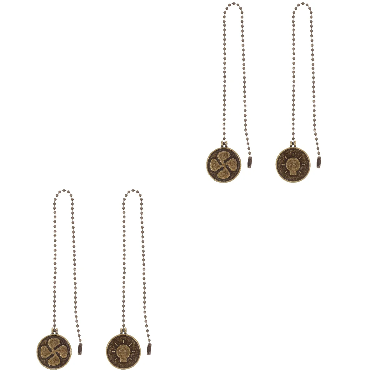 

Цепочка для вентилятора, удлинитель для потолочного вентилятора, 4 шт.