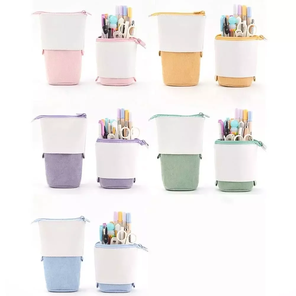 

Creative Retractable Pencil Case Cute Small Fresh Pen Office Kawaii Storage Gifts Bag Supplies Stationery School Bag For Kids