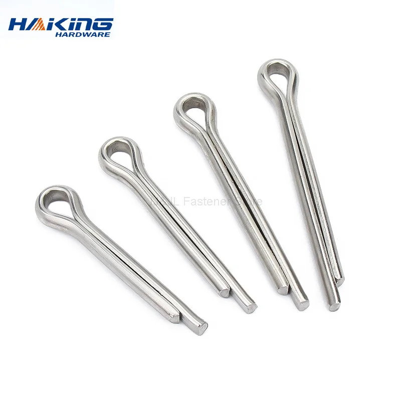 

304 Stainless Steel U Shape Type Spring Cotter Hair Pin M1M1.2M1.5M2M3M4M5M6M8 M10 Split Clamp Tractor Open Elastic Clip For Car