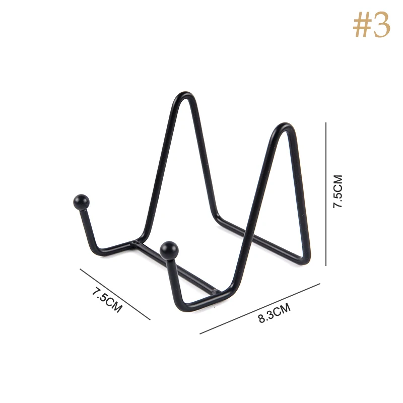 Железная художественная геометрическая настольная подставка для размещения мобильного телефона, книга, газетная коллекция, стеллаж для хранения журналов, держатель для дисплея, домашний деко