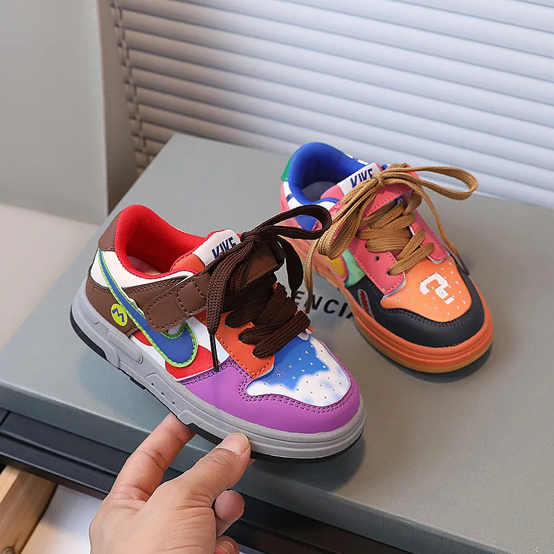 Детская обувь для мальчиков размеры 27-36 Корейская версия мандаринка