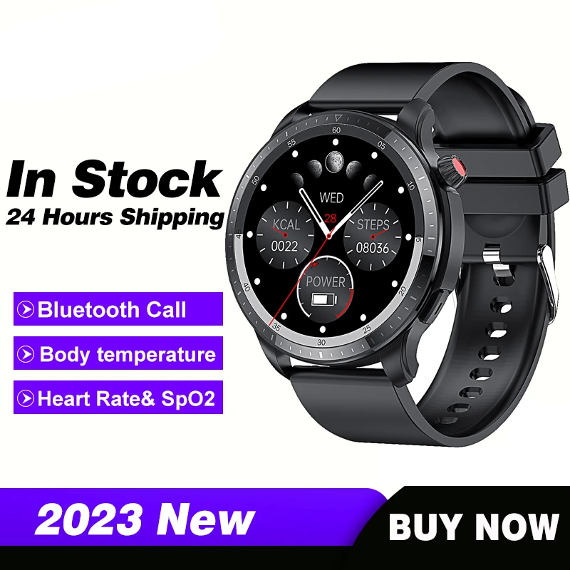 

For Amazfit GTR 4 Smart Watch 1.43'' IPS Display 100+ Sports Modes Bluetooth Voice Call Wrist Temperature Women Men Smartwatch