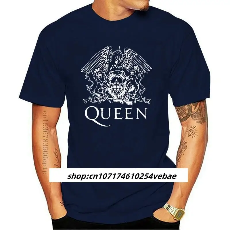 

New Brand Queen Band British Rock shirt 2021 Summer Men Short Sleeve T-Shirt