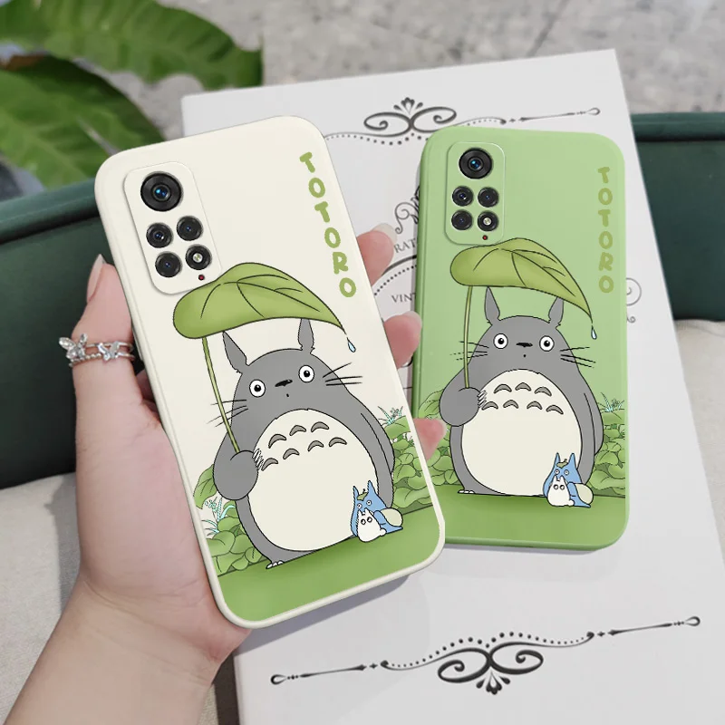 Umbrella Cat Phone Case For Xiaomi Redmi Note 12 12S 11 11S 10 10A 10T 10S 9T 9 8 7 Pro Plus 10C 9A 9C 4G 5G Cover