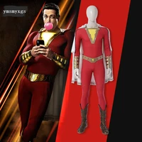 hot selling cos clothes full set customization of the same cosplay clothes of billy batson film