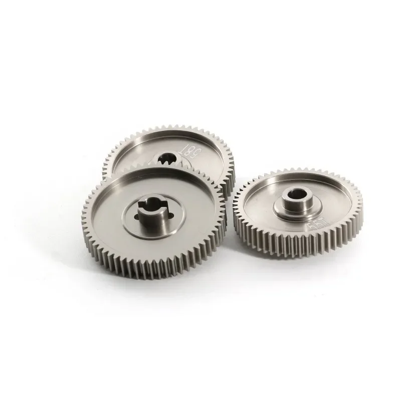 55T 58T 61T высокоскоростная цилиндрическая шестерня 51004 53665 для TAMIYA TT01 TT-01 1/10 детали