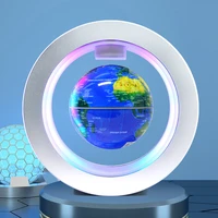 4 inch floating magnetic levitation globe led world map electronic antigravity lamp home decoration birthday gifts