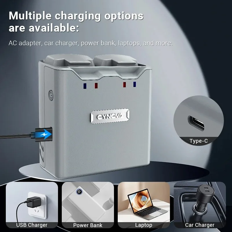 Для DJI Mini 4K 2 SE аккумулятор для дрона двусторонний зарядный концентратор