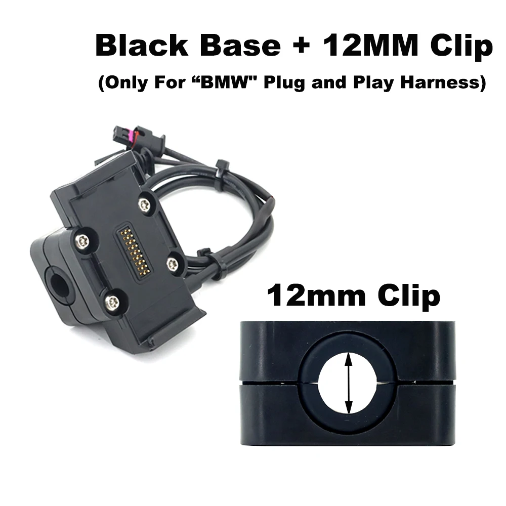 

12 мм, 16 мм, 22 мм, подходит для BMW R1200 R1250 R1300 F750 F850 GS CRF1000L, GPS-навигационная подставка для телефона приключений, беспроводная зарядка