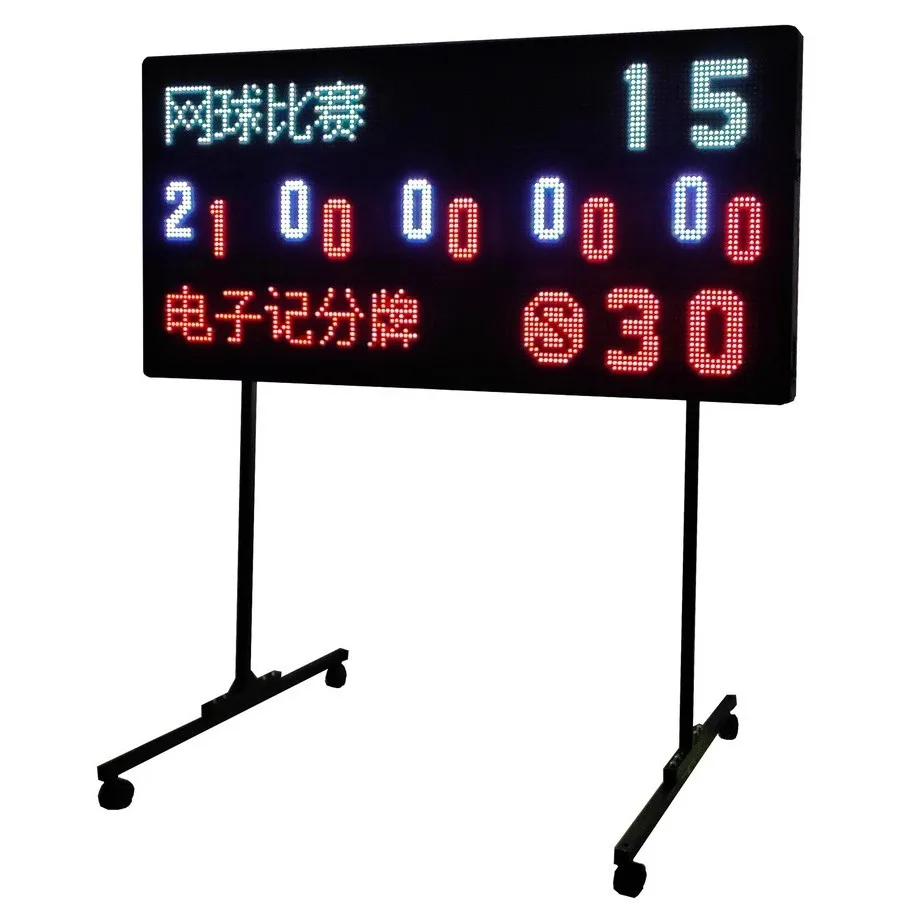 Электронная шкала для баскетбола с функцией переключения и таймером