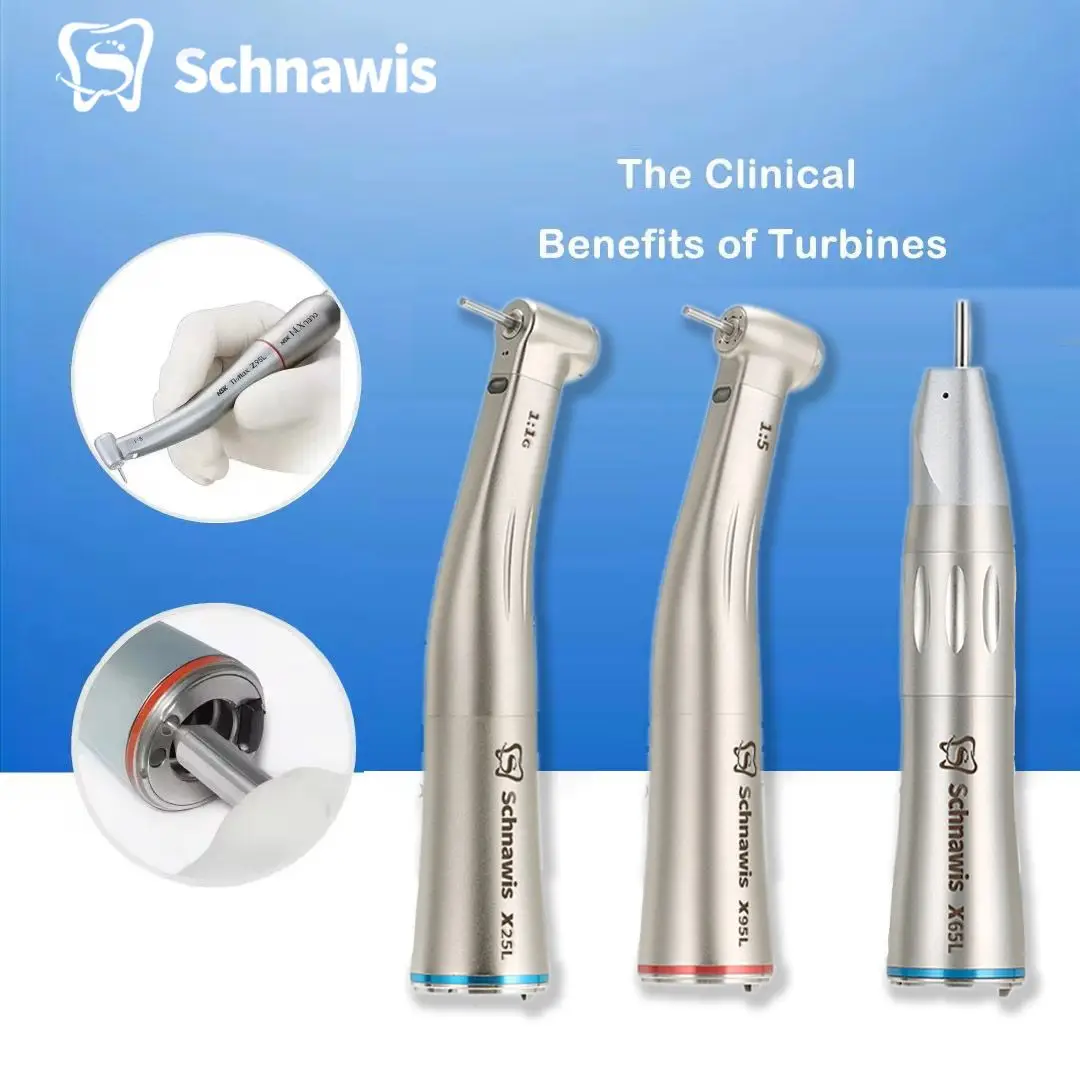 X95L contraangulo Стоматологический наконечник с увеличенной скоростью 1:5 против угла