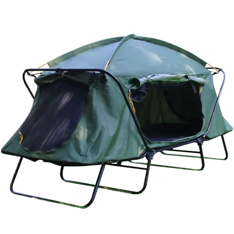 

Off-Ground Tent Outdoor Double Rainproof Building-Free Camping Thickened Single Sun Protection Camping Fishing Outdoor Tent